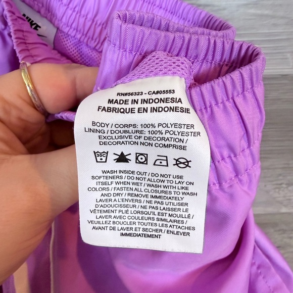 Nike Men's Purple Volley Swim Trunks Shorts - XL - Picture 10 of 11